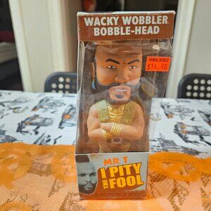 Mr T I Pity The Fool Funko Wacky Wobbler Bobblehead Figure A-Team